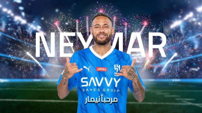 حفل تقديم اللاعب نيمار ملصق