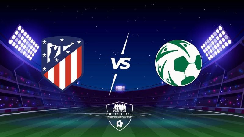 صقور المستقبل (الأخضر) vs  أتلتيكو مدريد ملصق