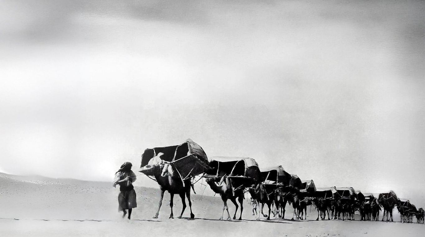 رحلة الحج النجدية ملصق