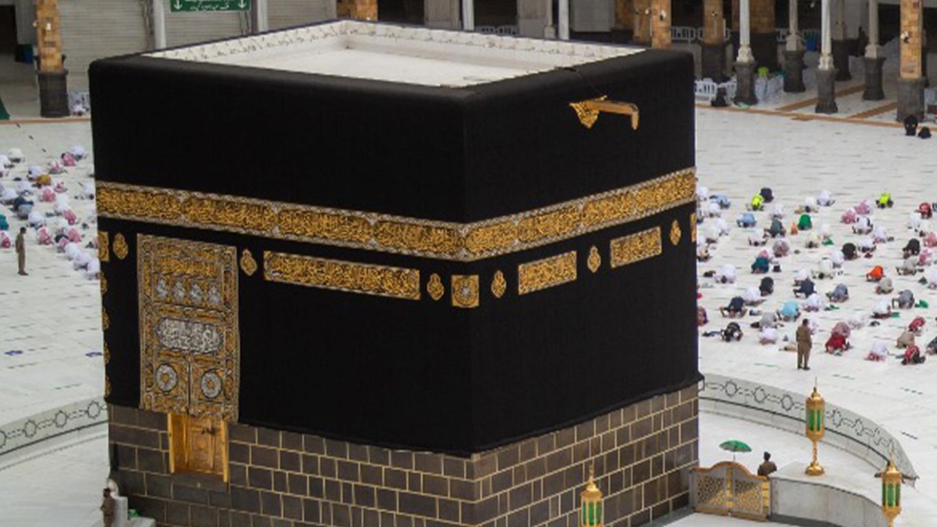 معهد خادم الحرمين الشريفين لأبحاث الحج والعمرة ملصق