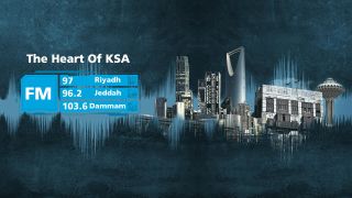 Saudia Radio» poster